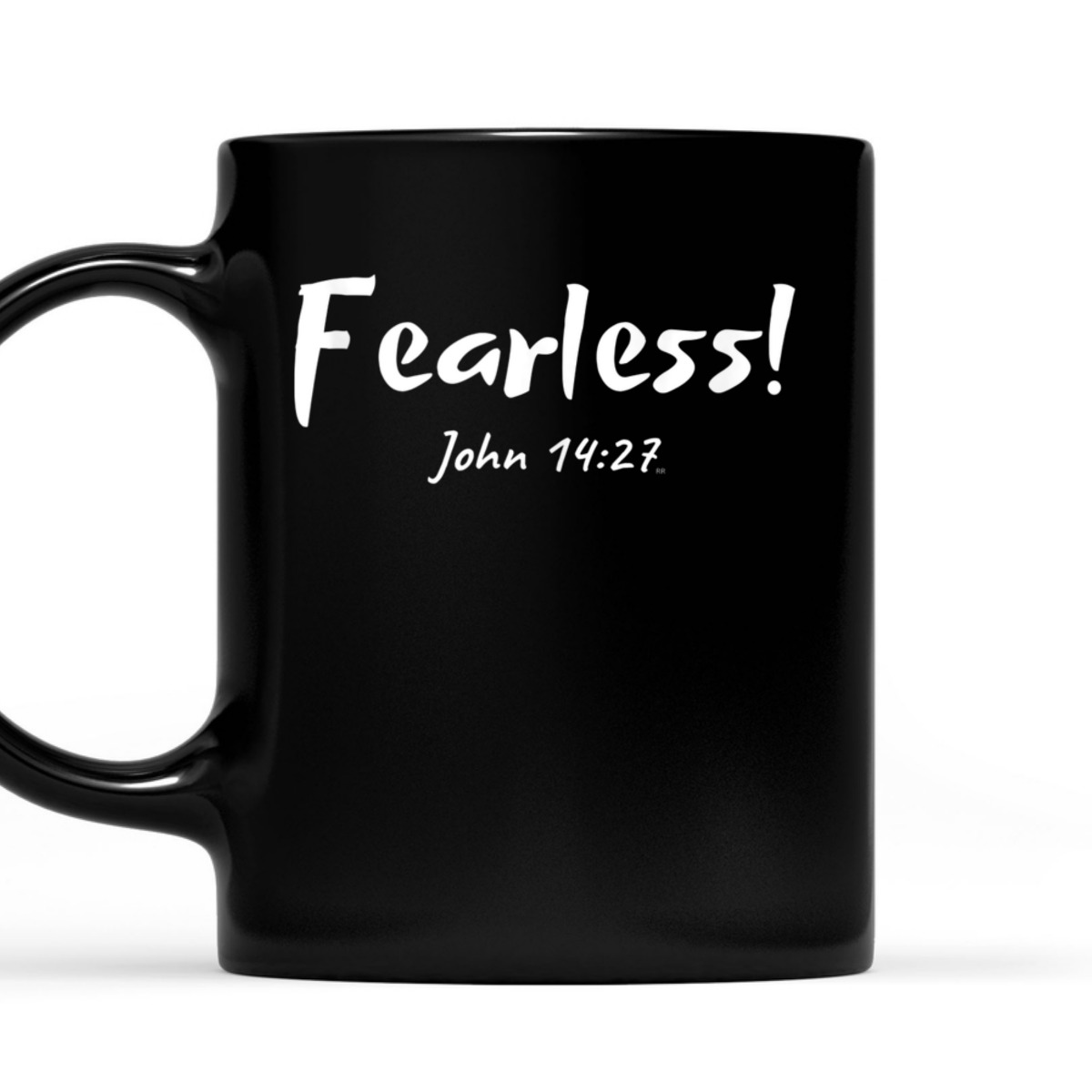 Christian Inspirational Bible Verse T-Shirt John 14:27 Fearless