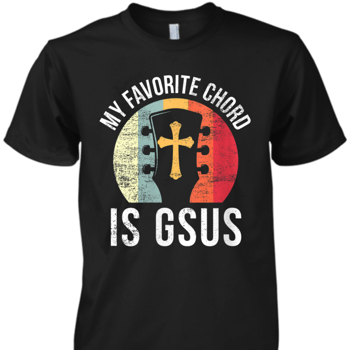 Christian Guitar Player My Favorite Chord Jesus Guitarist T-Shirt Christian Guitar Player My Favorite Chord Jesus Guitarist T-Shirt