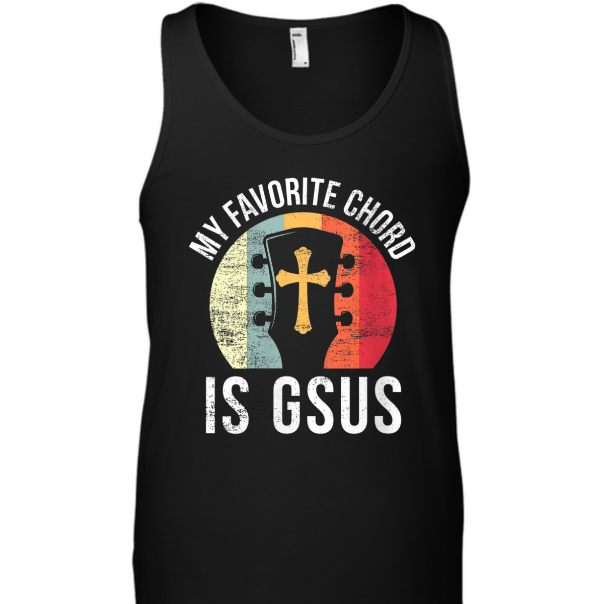 Christian Guitar Player My Favorite Chord Jesus Guitarist T-Shirt