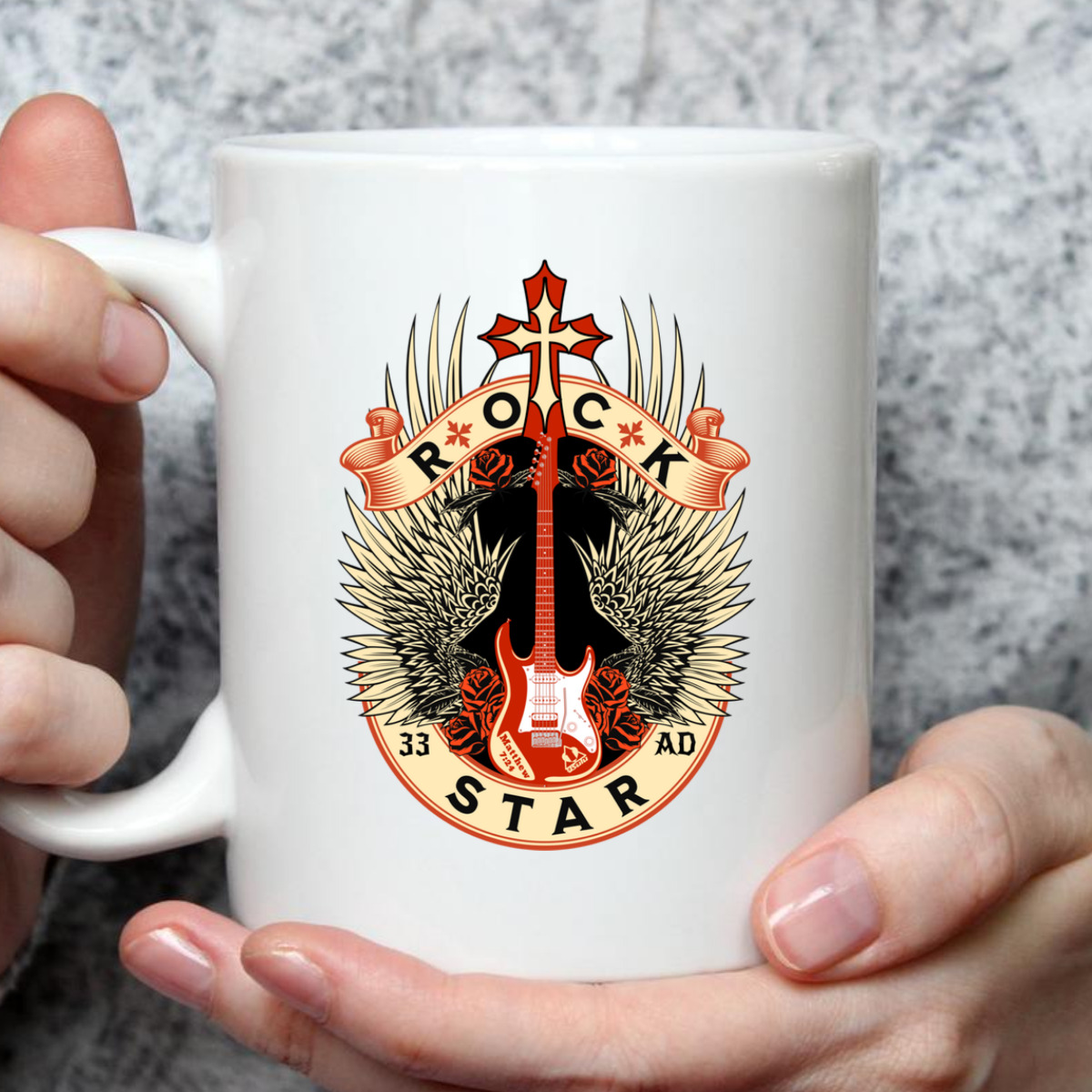 Jesus Is My Rock My Salvation And My Star Since 33 AD T-Shirt Jesus Is My Rock My Salvation And My Star Since 33 AD T-Shirt