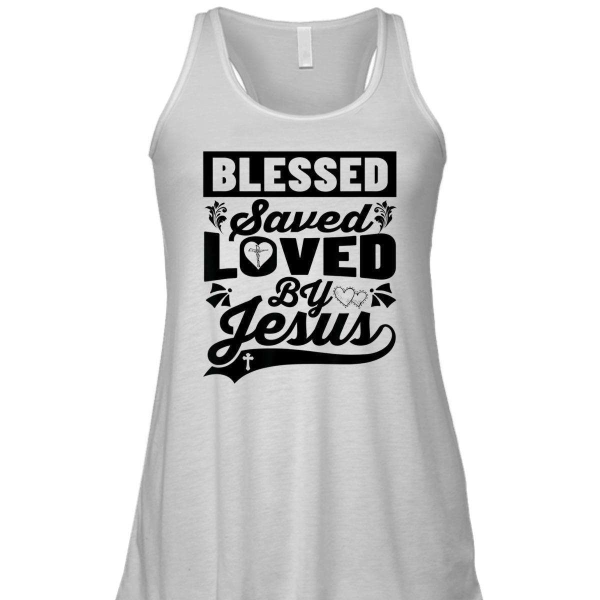 Blessed Saved Loved By Jesus T-Shirt My Superhero Is Jesus