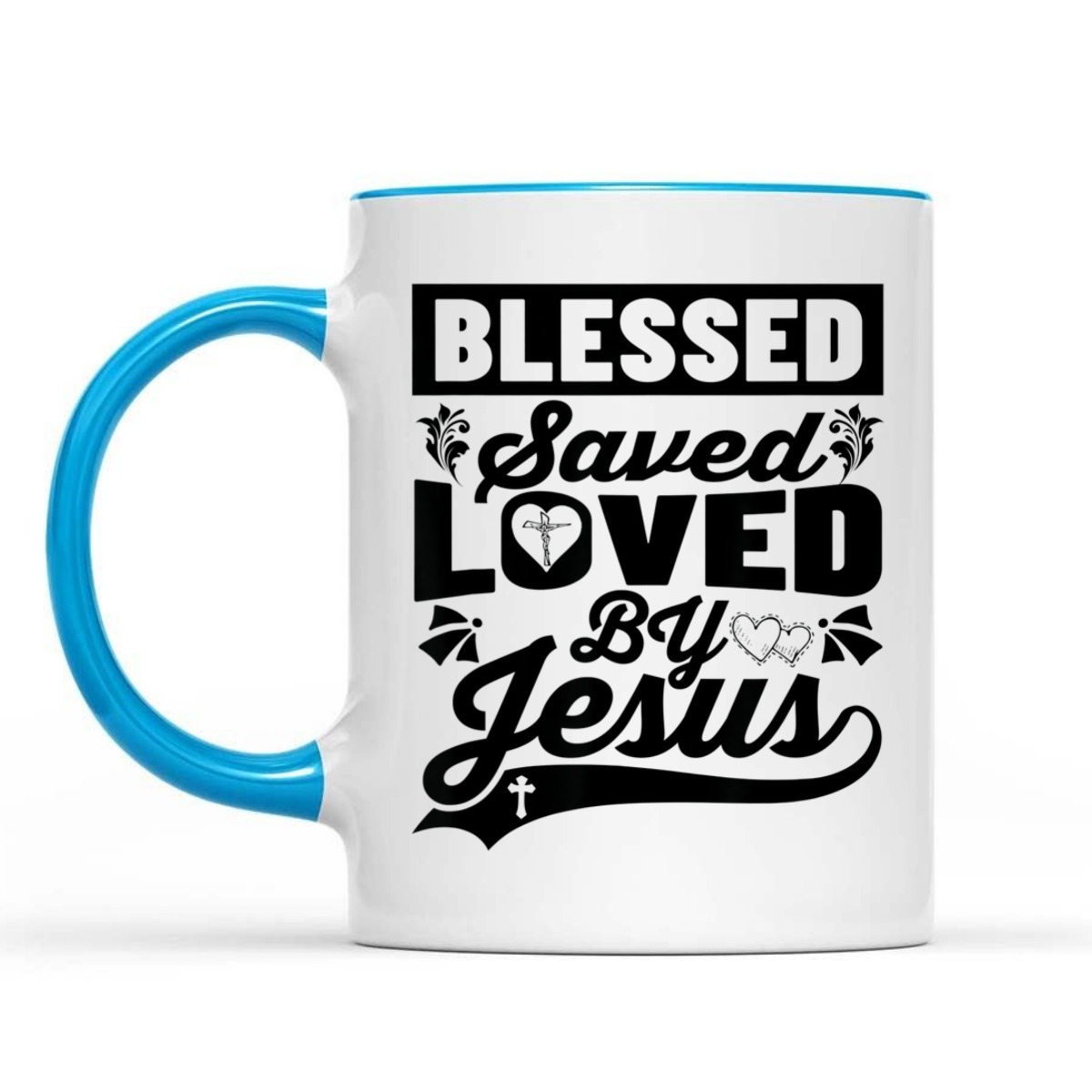 Blessed Saved Loved By Jesus T-Shirt My Superhero Is Jesus