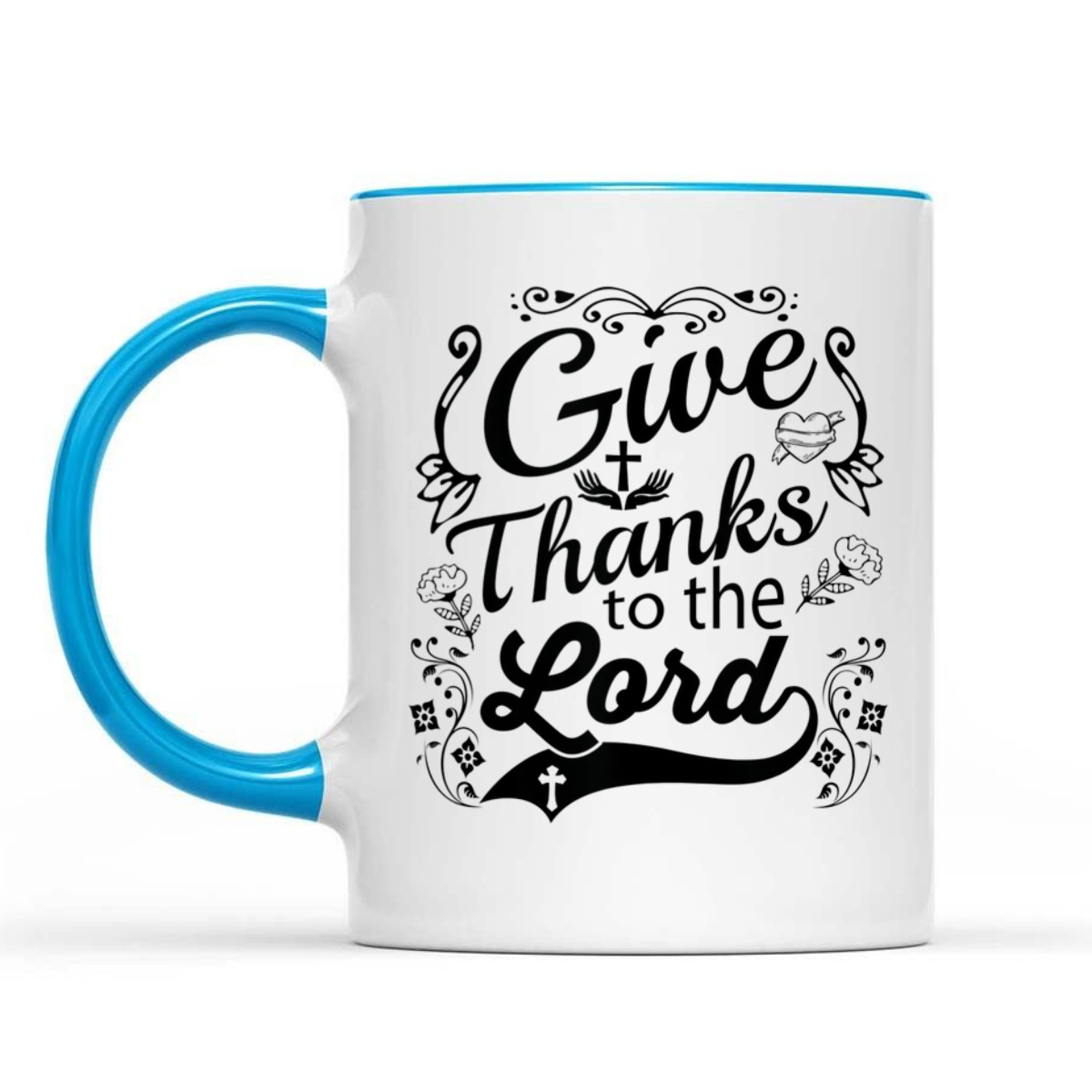 Give Thanks To The Lord T-Shirt Christian Faith Gift Give Thanks To The Lord T-Shirt Christian Faith Gift