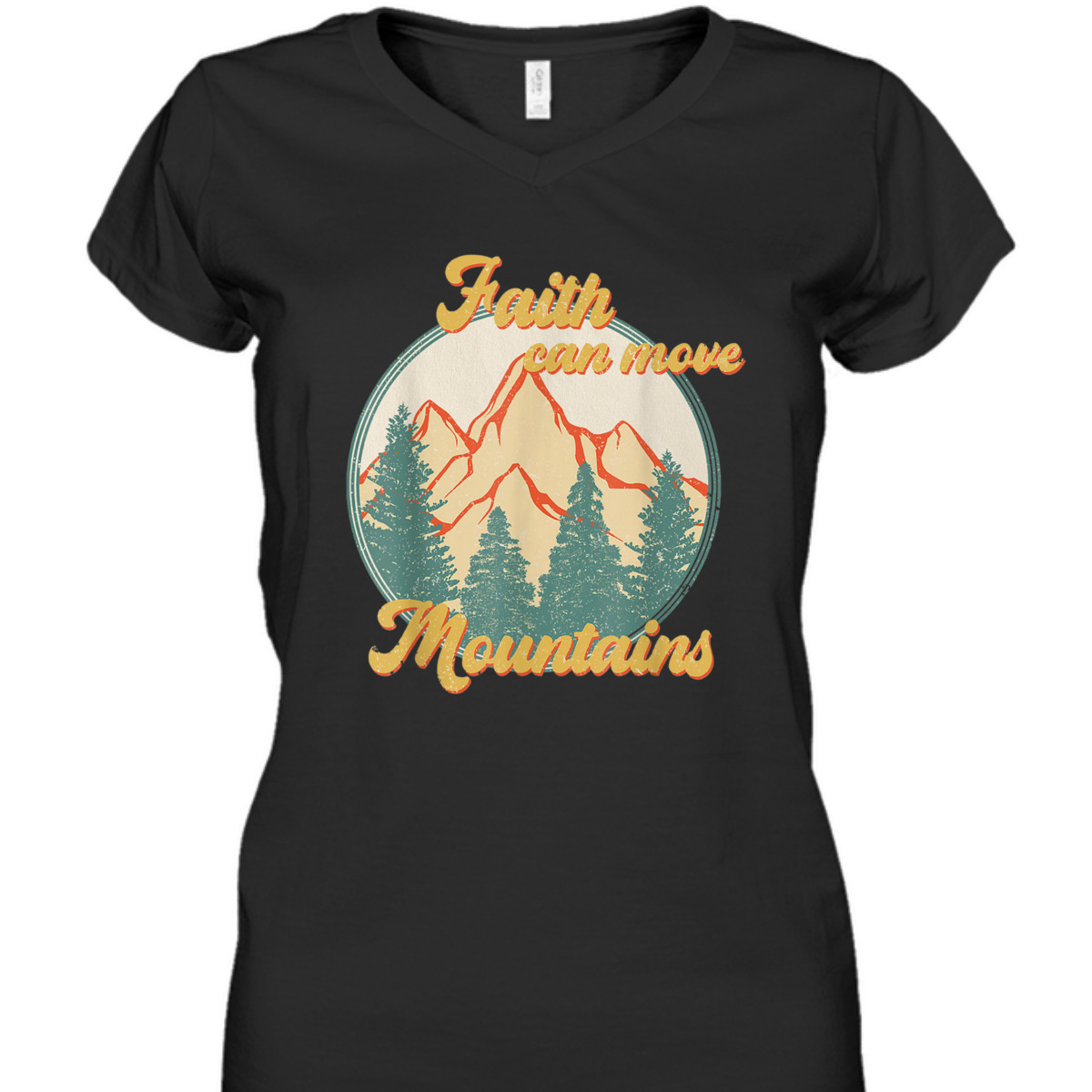 Faith Can Move Mountains T-Shirt Matthew 1720 Bible Verse Christian Faith Can Move Mountains T-Shirt Matthew 1720 Bible Verse Christian