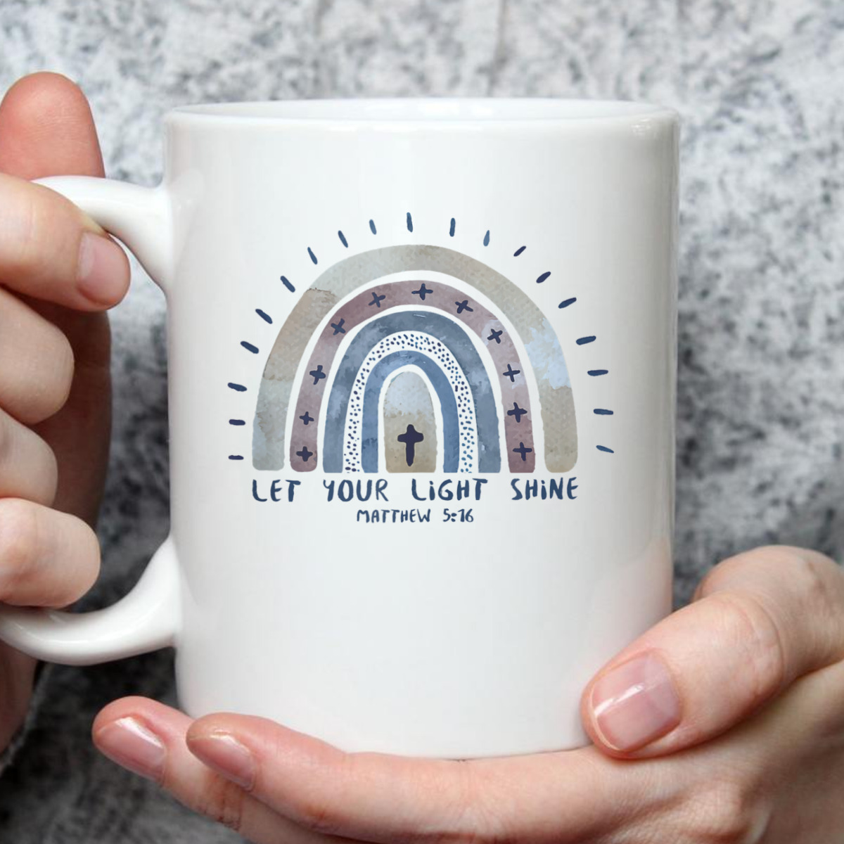 Let Your Light Shine Matthew 5:16 Christian Bible Verse T-Shirt