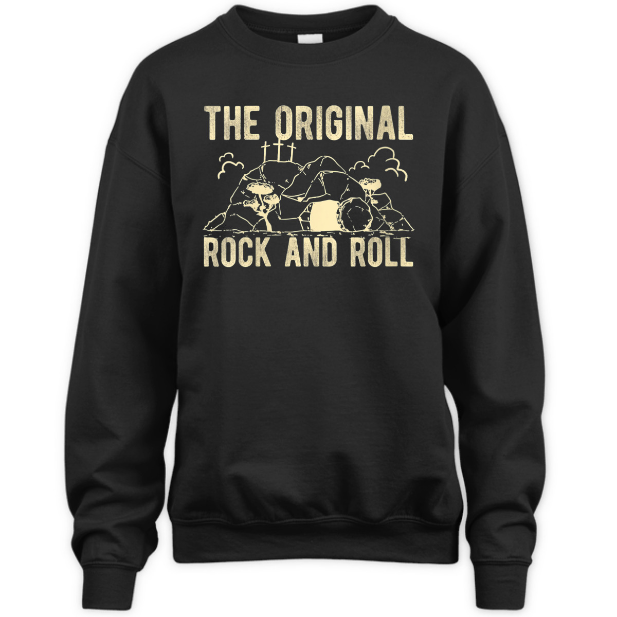 The Original Rock And Roll Funny Christian Jesus Religion T-Shirt The Original Rock And Roll Funny Christian Jesus Religion T-Shirt