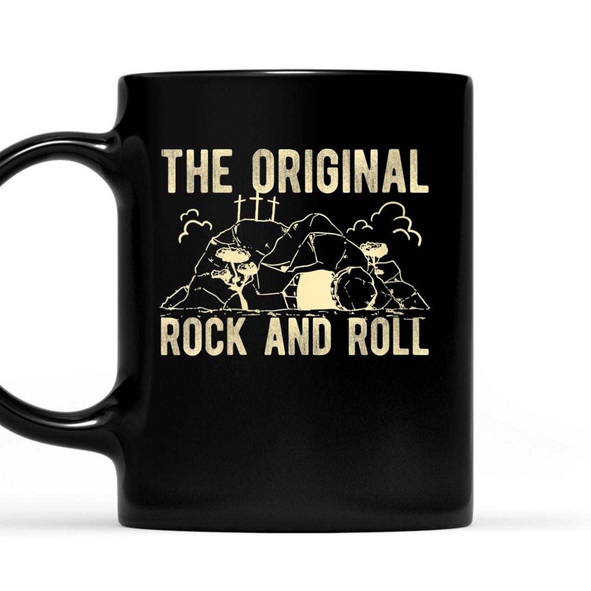 The Original Rock And Roll Funny Christian Jesus Religion T-Shirt The Original Rock And Roll Funny Christian Jesus Religion T-Shirt