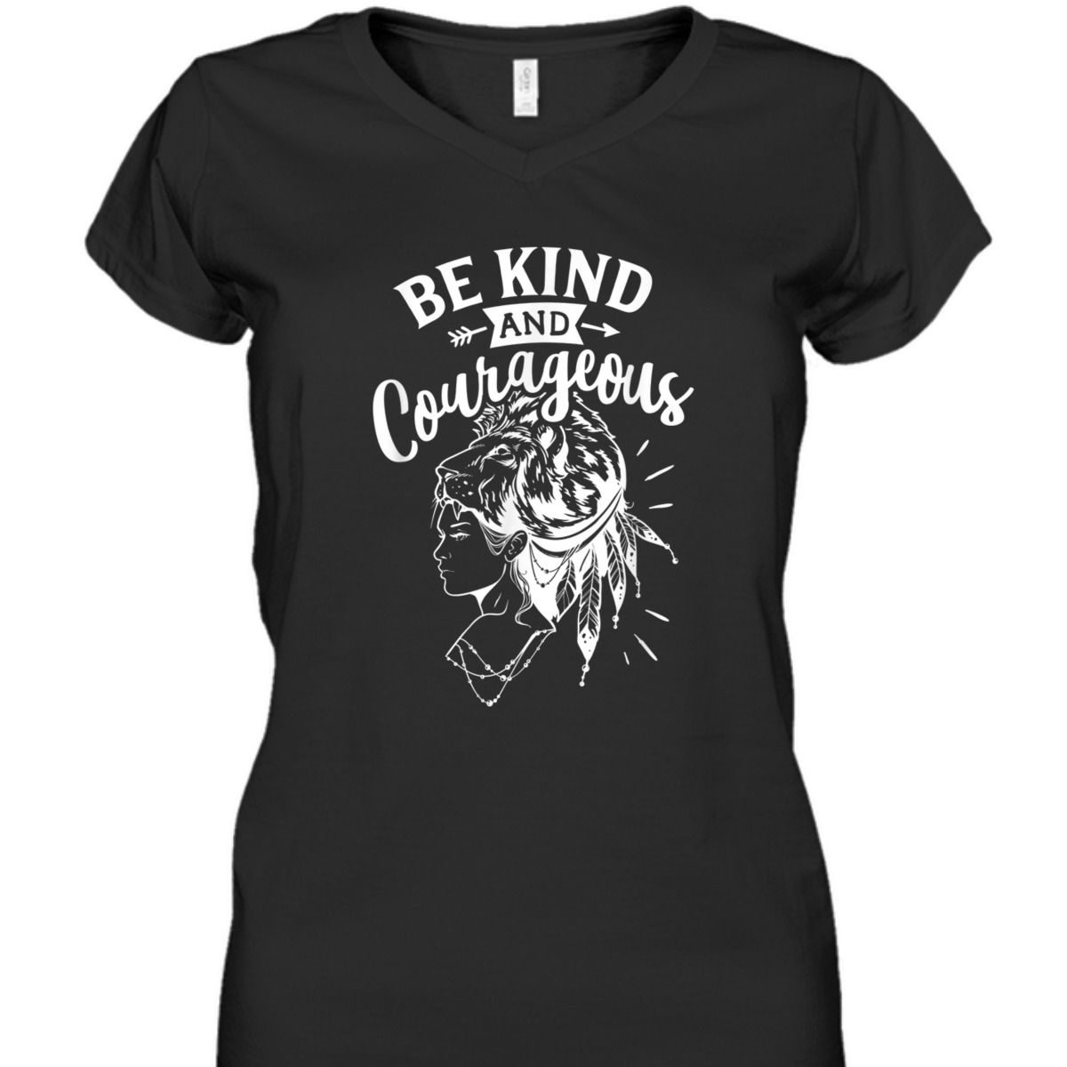 Be Kind And Courageous Religious Bible Verse T-Shirt