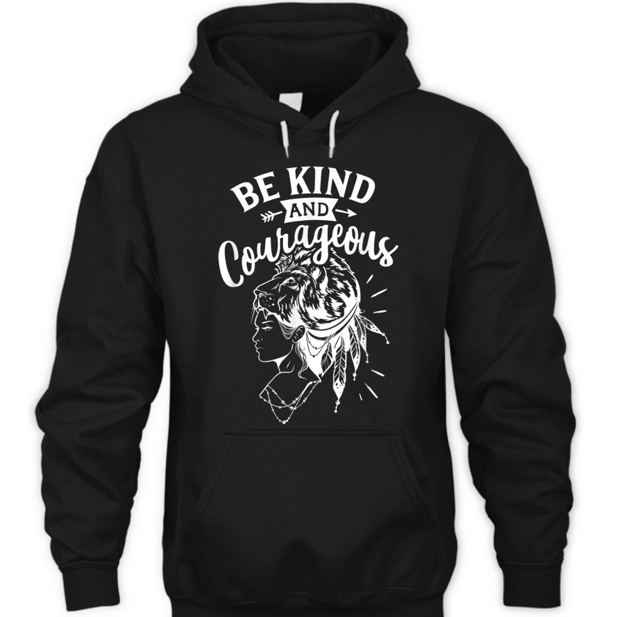 Be Kind And Courageous Religious Bible Verse T-Shirt