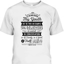 Let No Man Despise Thy Youth 1 Timothy 4:12 KJV Bible Verse Christian T-Shirt