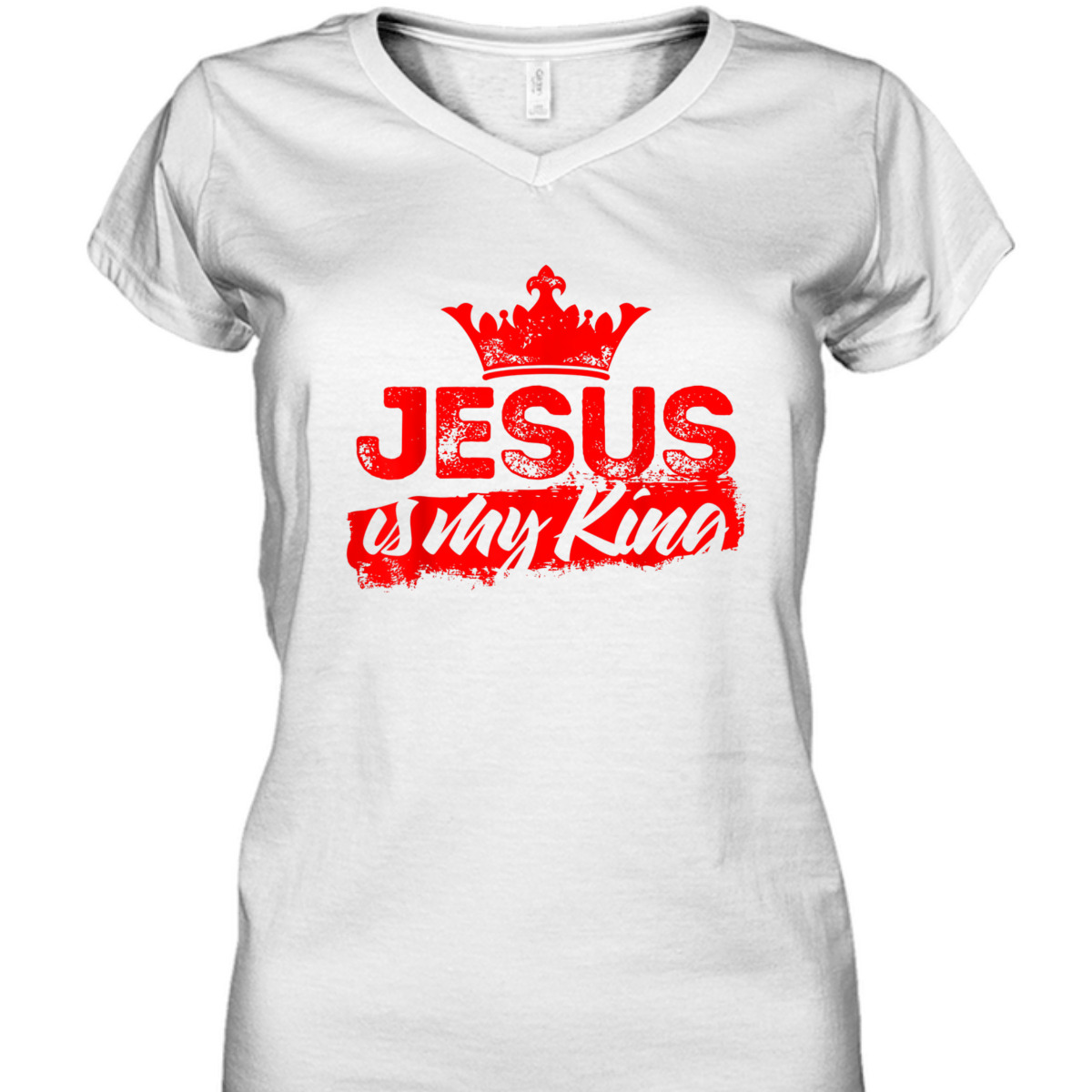 Jesus Is My King T-Shirt Christian Christianity Gift