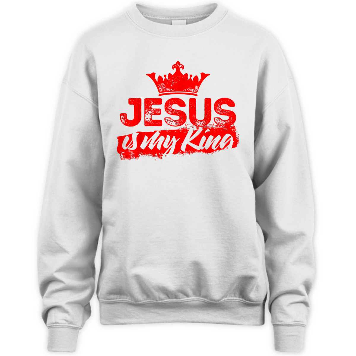 Jesus Is My King T-Shirt Christian Christianity Gift