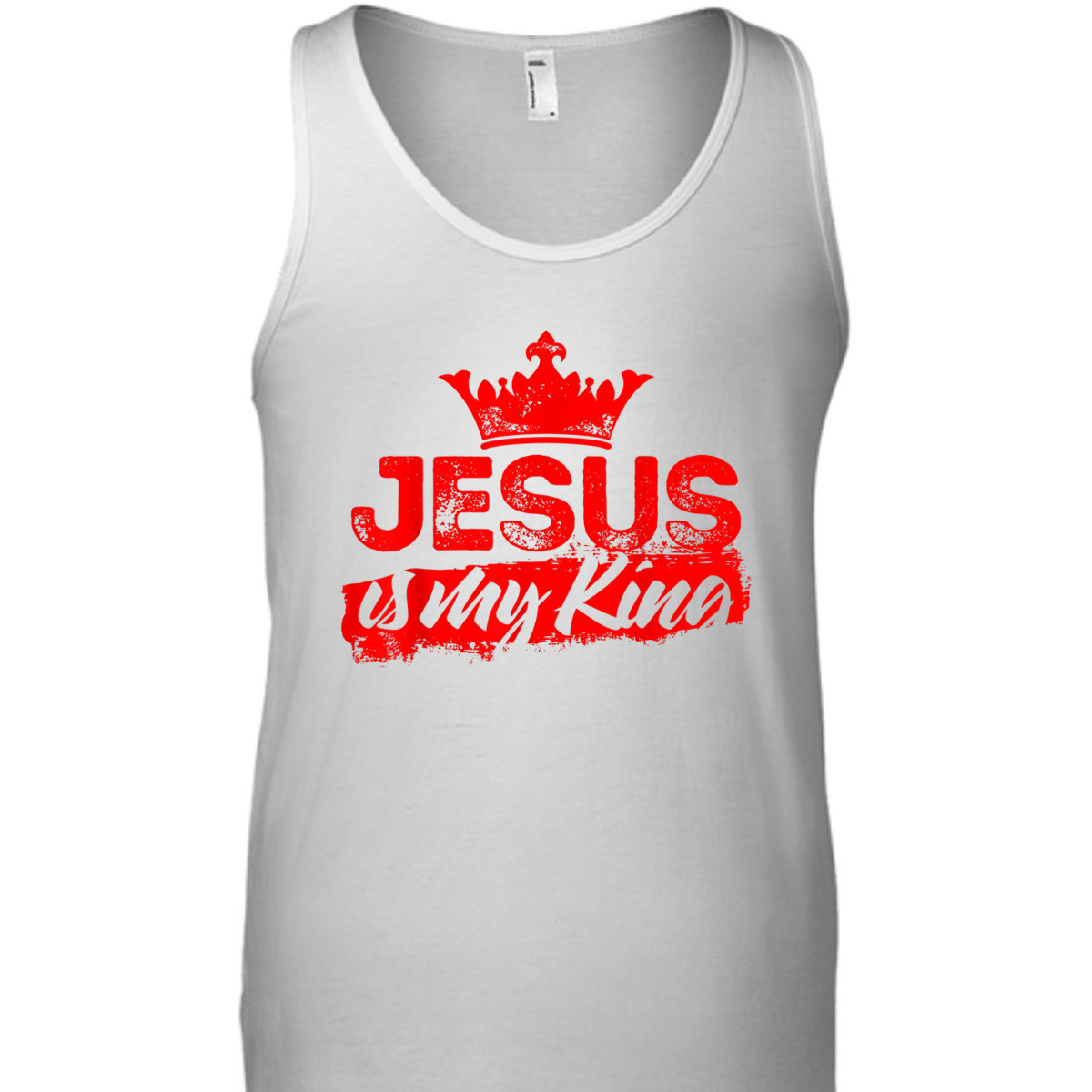 Jesus Is My King T-Shirt Christian Christianity Gift