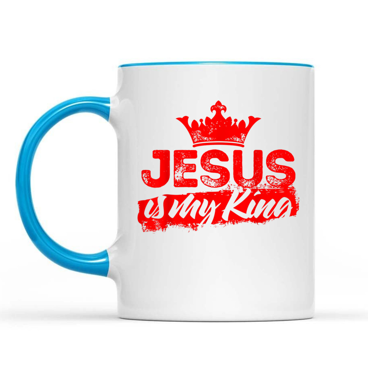 Jesus Is My King T-Shirt Christian Christianity Gift