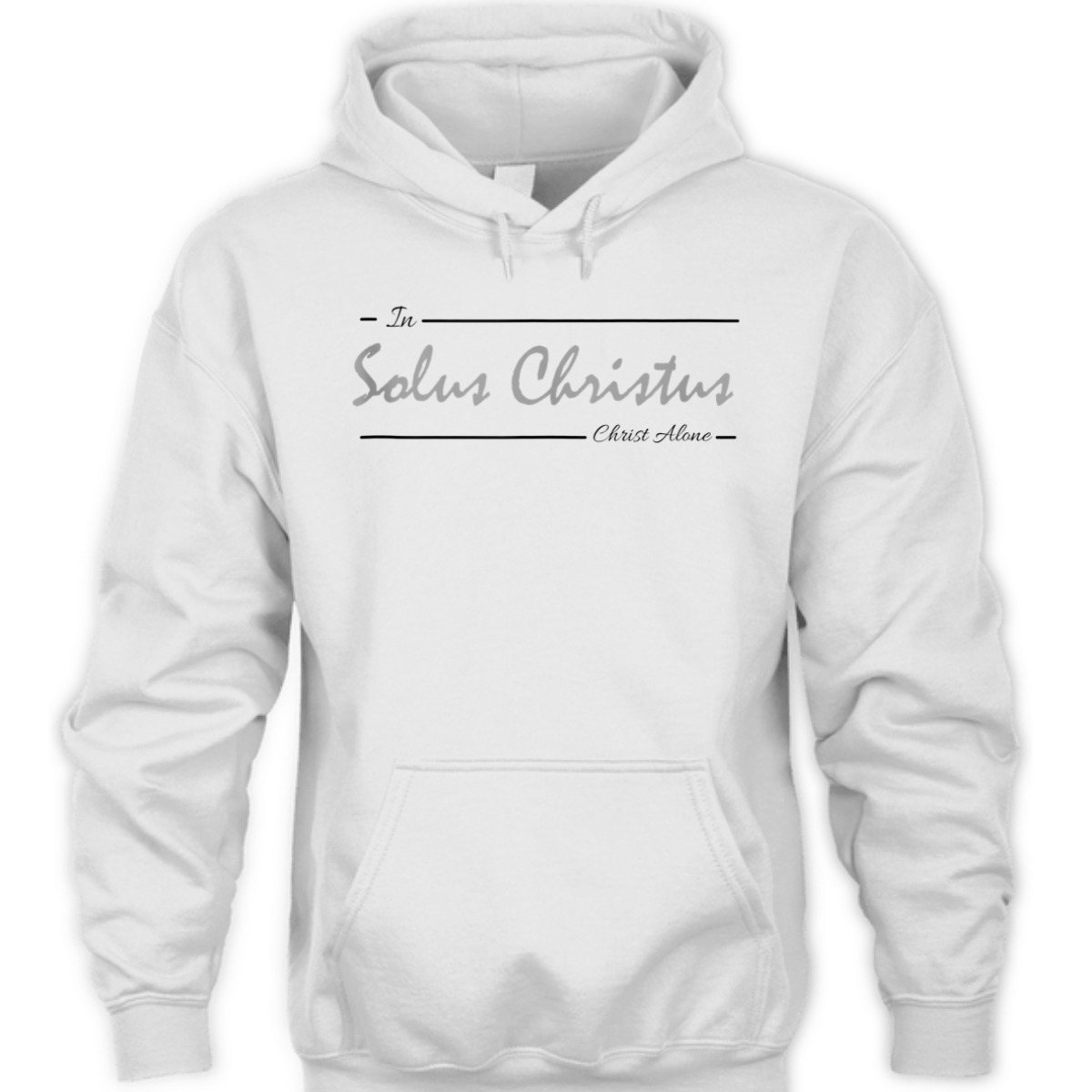 Solus Christus In Christ Alone T-Shirt Latin Five Solas Reformation