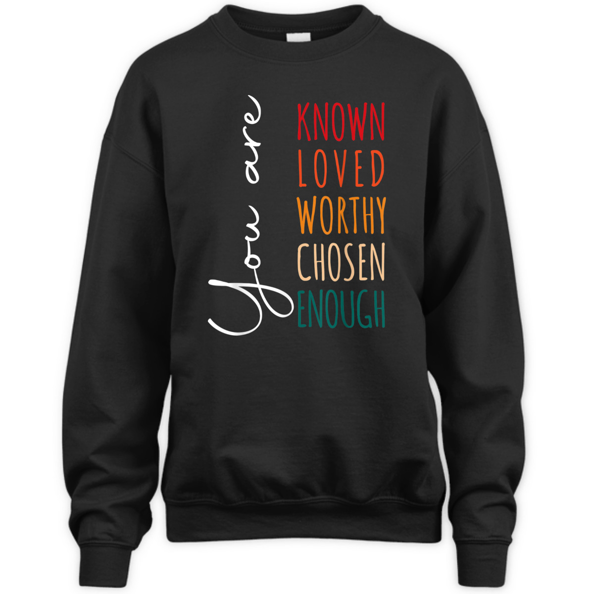 You Are Known You Are Loved By God Christian Bible Verse Religious T-Shirt You Are Known You Are Loved By God Christian Bible Verse Religious T-Shirt