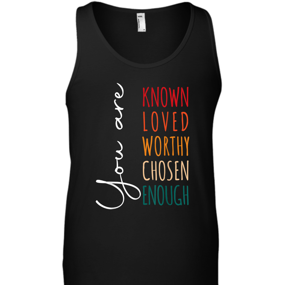 You Are Known You Are Loved By God Christian Bible Verse Religious T-Shirt