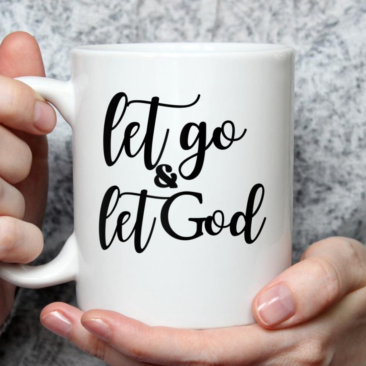 Let Go And Let God T-Shirt Christian Religious Gift