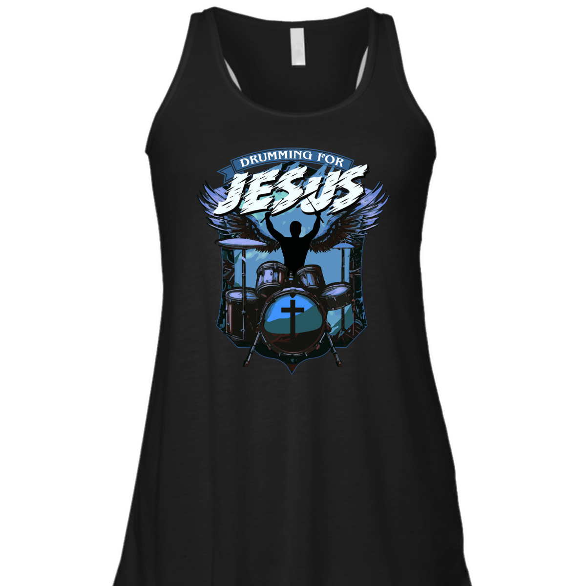 Christian Drummer Drumming For Jesus T-Shirt Worship Drummer Christian Drummer Drumming For Jesus T-Shirt Worship Drummer