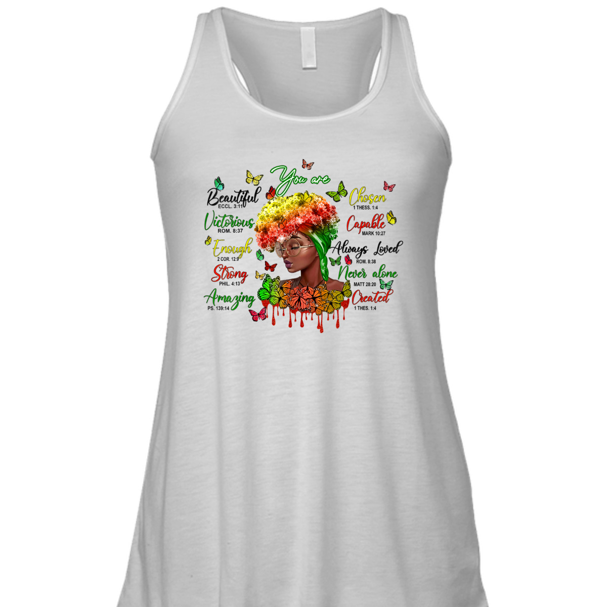 Bible Verse You Are T-Shirt Christian Gift Beautiful Black History Month