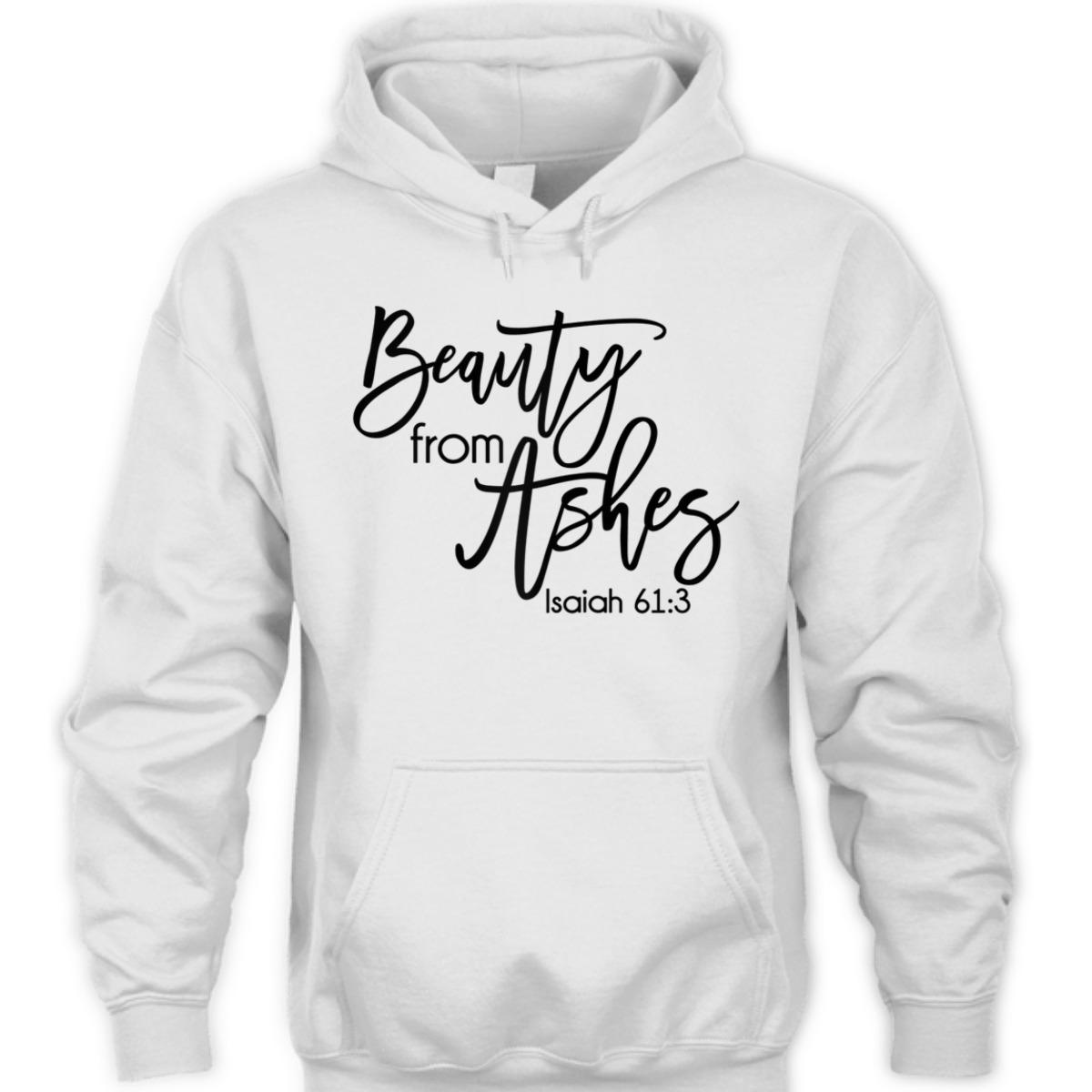 Beauty From Ashes Christian Bible Verse T-Shirt Isaiah 613 Religious Gift Beauty From Ashes Christian Bible Verse T-Shirt Isaiah 613 Religious Gift