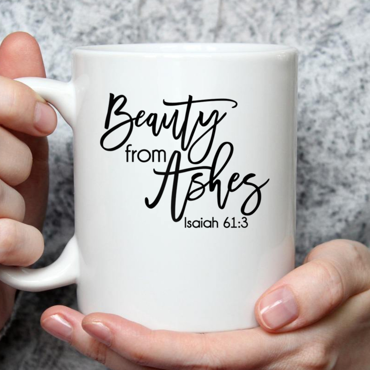 Beauty From Ashes Christian Bible Verse T-Shirt Isaiah 613 Religious Gift Beauty From Ashes Christian Bible Verse T-Shirt Isaiah 613 Religious Gift