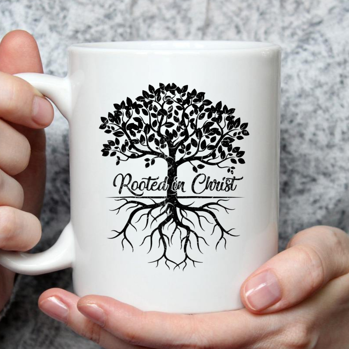 Rooted In Christ Christian Bible Verse T-Shirt Religious Gift Rooted In Christ Christian Bible Verse T-Shirt Religious Gift