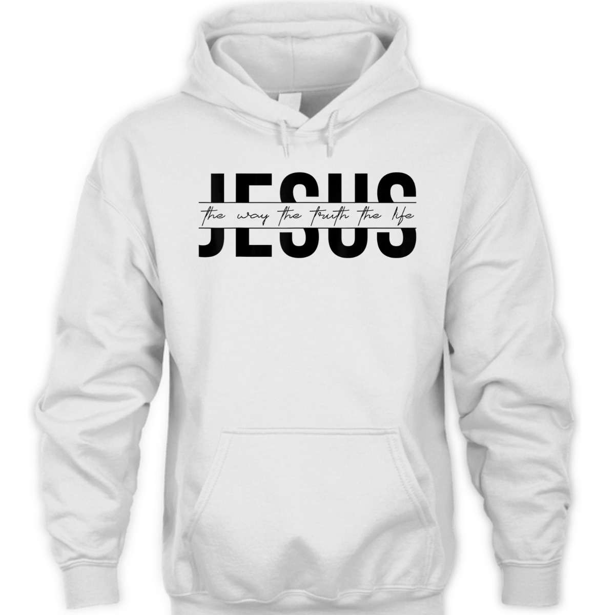 Retro Bible Verse T-Shirt John 146 The Way The Truth The Life Christian Religious Gift