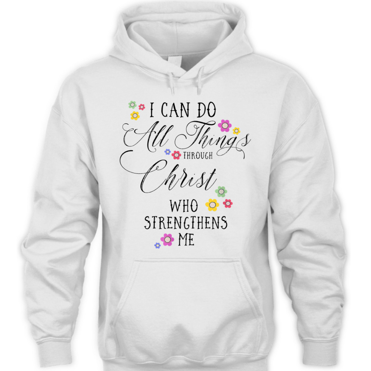 I Can Do All Things Philippians 4:13 Bible Verse T-Shirt