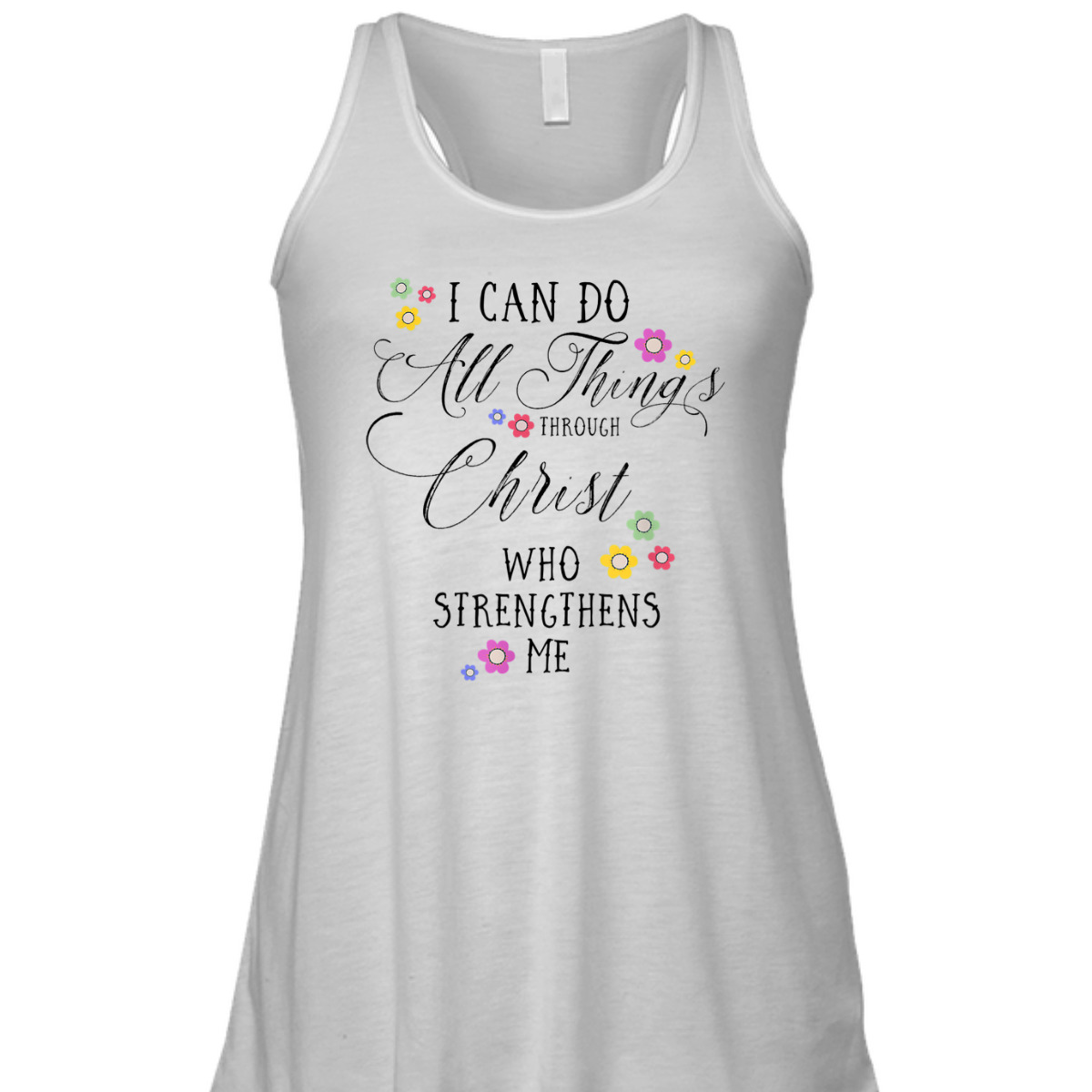 I Can Do All Things Philippians 4:13 Bible Verse T-Shirt