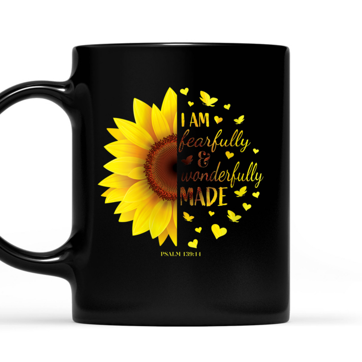 Bible Verse T-Shirt I Am Fearfully And Wonderfully Made Christian Gift