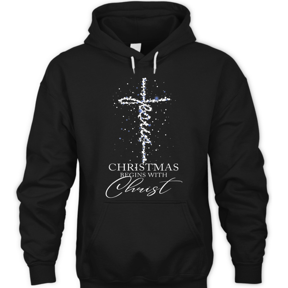 Christmas Begins With Christ T-Shirt Christian Cross Christmas Gift Christmas Begins With Christ T-Shirt Christian Cross Christmas Gift
