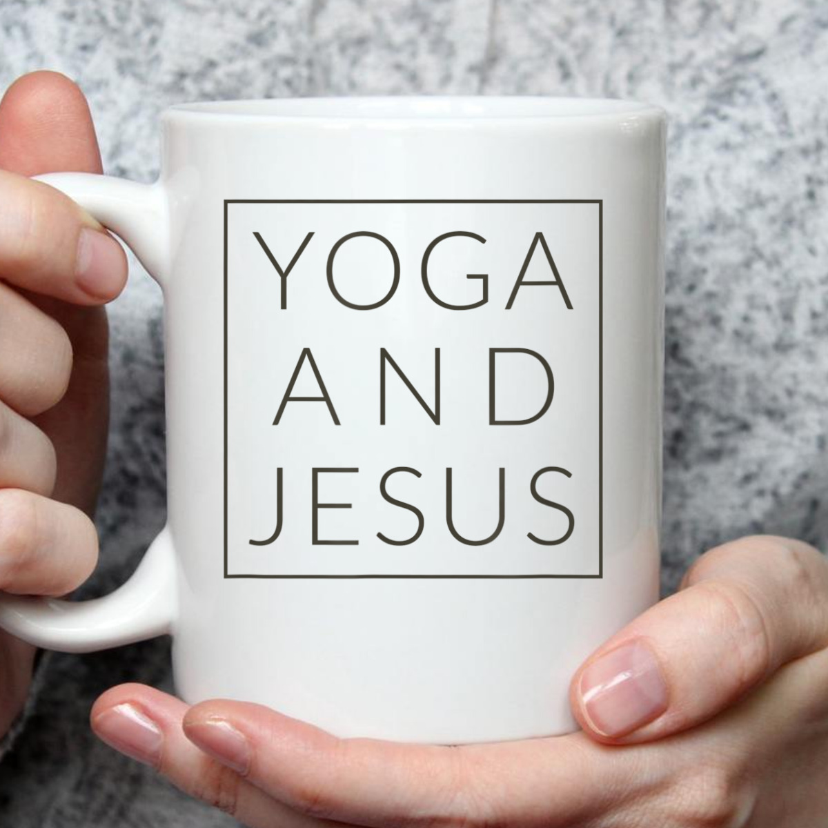 Yoga And Jesus T-Shirt Christian Meditation Gift