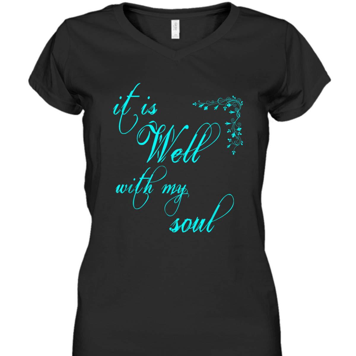 It Is Well With My Soul Unique T-Shirt For Believers