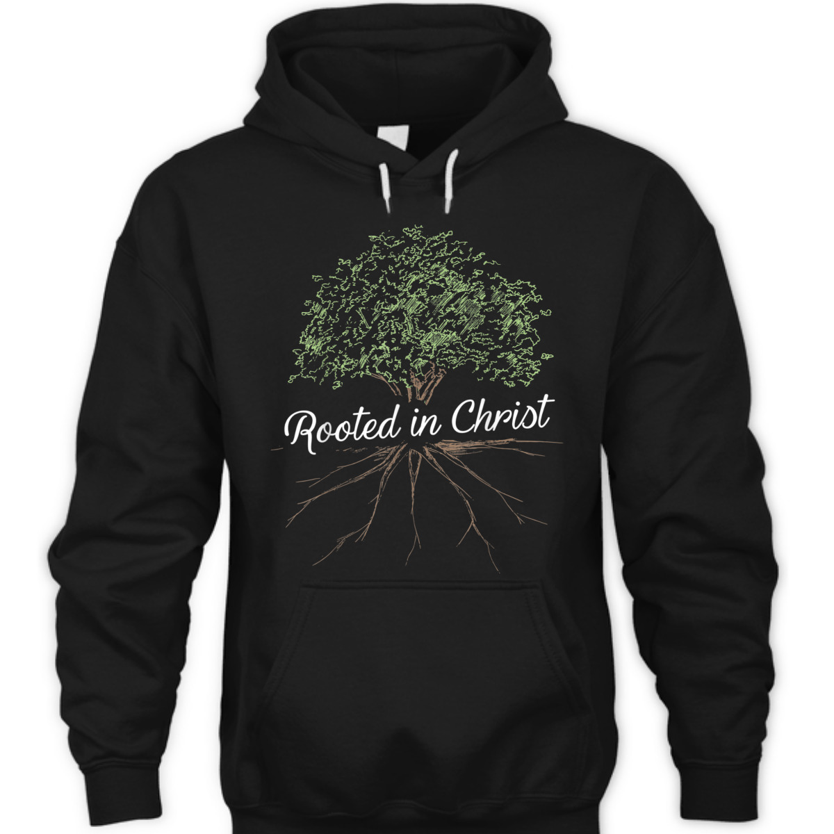 Rooted In Christ T-Shirt Christian Religious Gift Rooted In Christ T-Shirt Christian Religious Gift