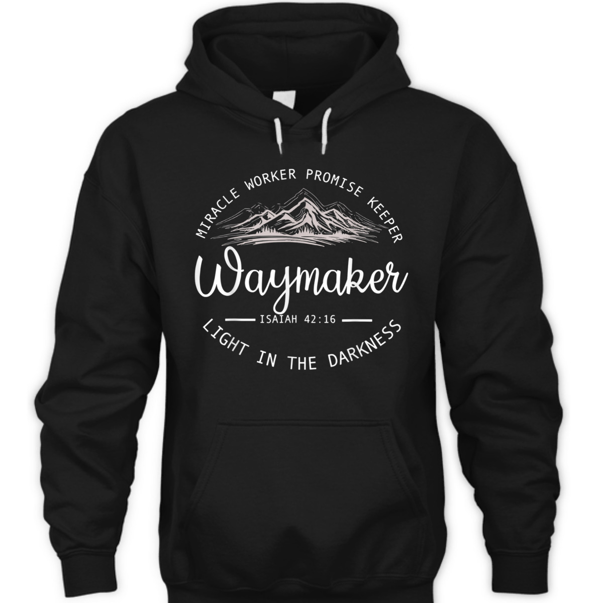 Waymaker Promise Keeper T-Shirt Miracle Worker Isaiah 42:16 Light In The Darkness Waymaker Promise Keeper T-Shirt Miracle Worker Isaiah 42:16 Light In The Darkness