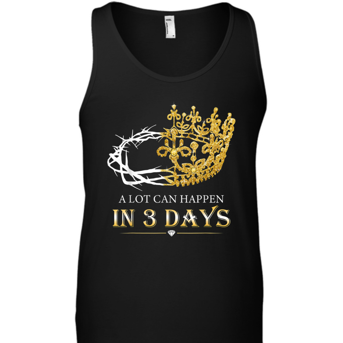 A Lot Can Happen In Three Days Jesus Easter Day Christian Religious T-Shirt A Lot Can Happen In Three Days Jesus Easter Day Christian Religious T-Shirt