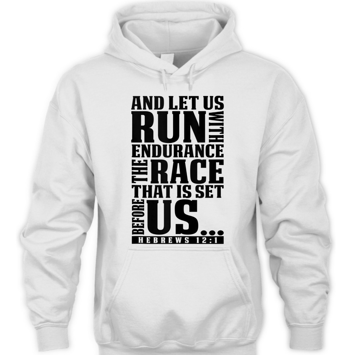 Bible Verse T-Shirt Let Us Run With Endurance Hebrews 12:1 Christian Racers Religious Gift Bible Verse T-Shirt Let Us Run With Endurance Hebrews 12:1 Christian Racers Religious Gift