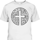 He Is Risen Jesus Christians Cross Easter Day T-Shirt