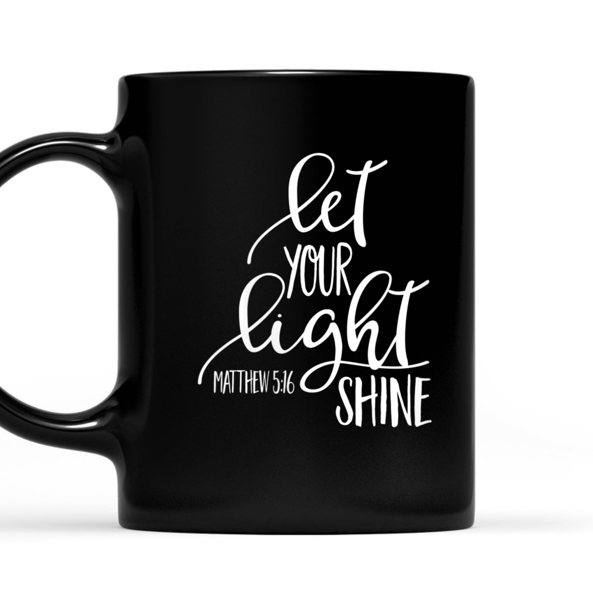 Matthew 5:16 Bible Verse T-Shirt Let Your Light Shine Matthew 5:16 Bible Verse T-Shirt Let Your Light Shine