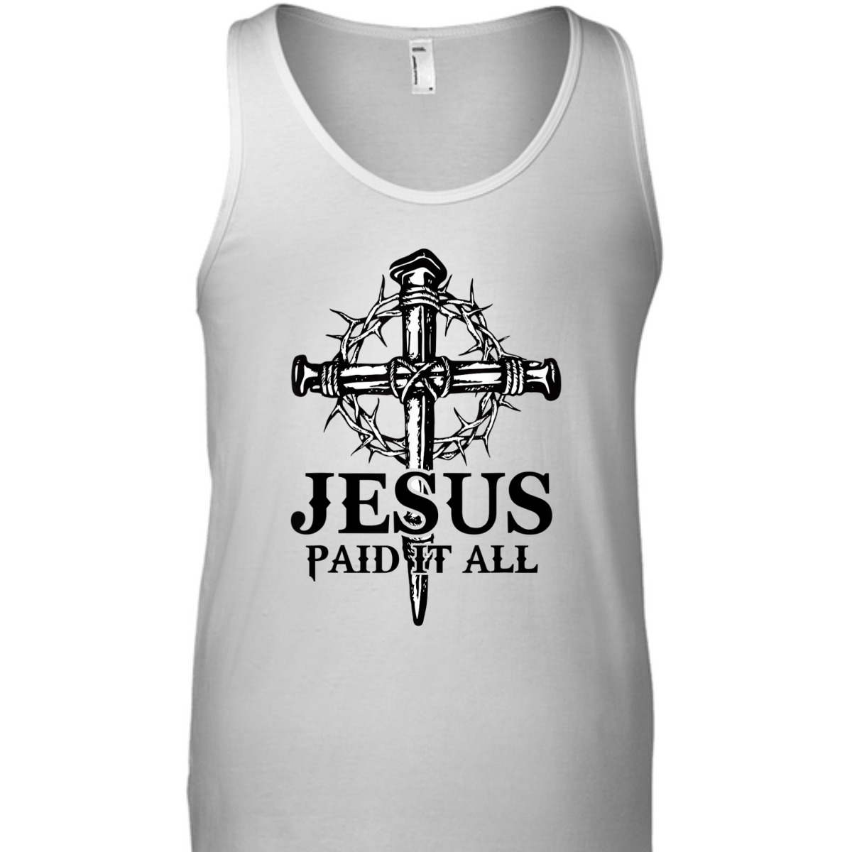 Jesus Paid It All Christian Cross T-Shirt