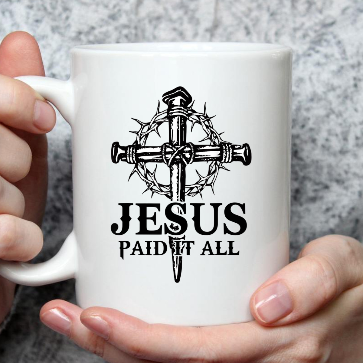 Jesus Paid It All Christian Cross T-Shirt