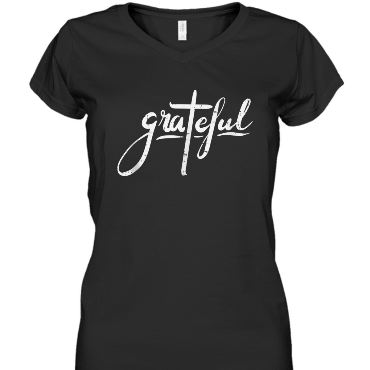 Grateful Christian Cross T-Shirt Religious Gift For Believers
