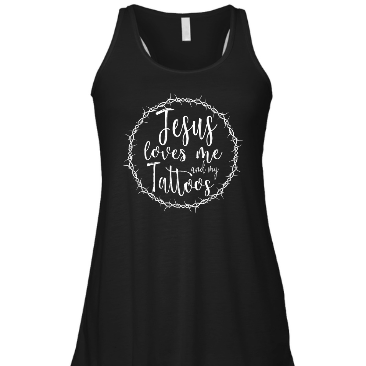 Jesus Loves Me And My Tattoos T-Shirt For Tattooed Christian Jesus Loves Me And My Tattoos T-Shirt For Tattooed Christian