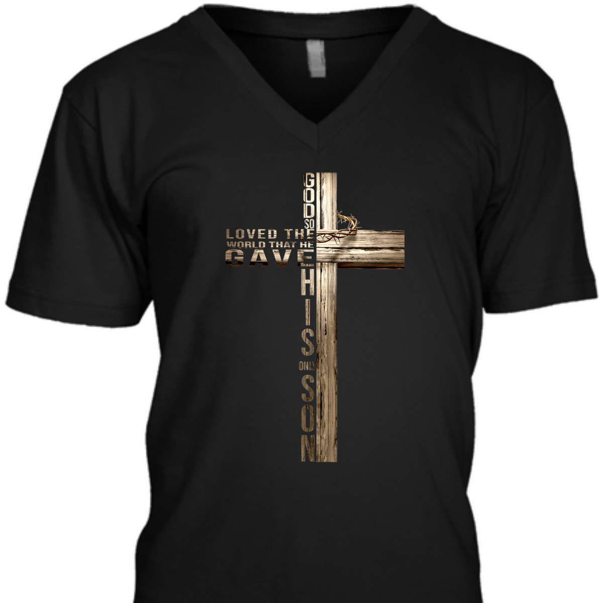 Bible Verse T-Shirt John 316 God So Loved The World The He Gave This Only Son Bible Verse T-Shirt John 316 God So Loved The World The He Gave This Only Son
