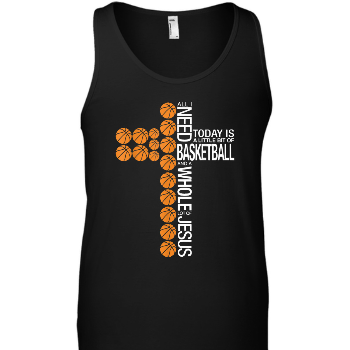 Basketball And Whole Lot Of Jesus T-Shirt Christian Basketball Lovers