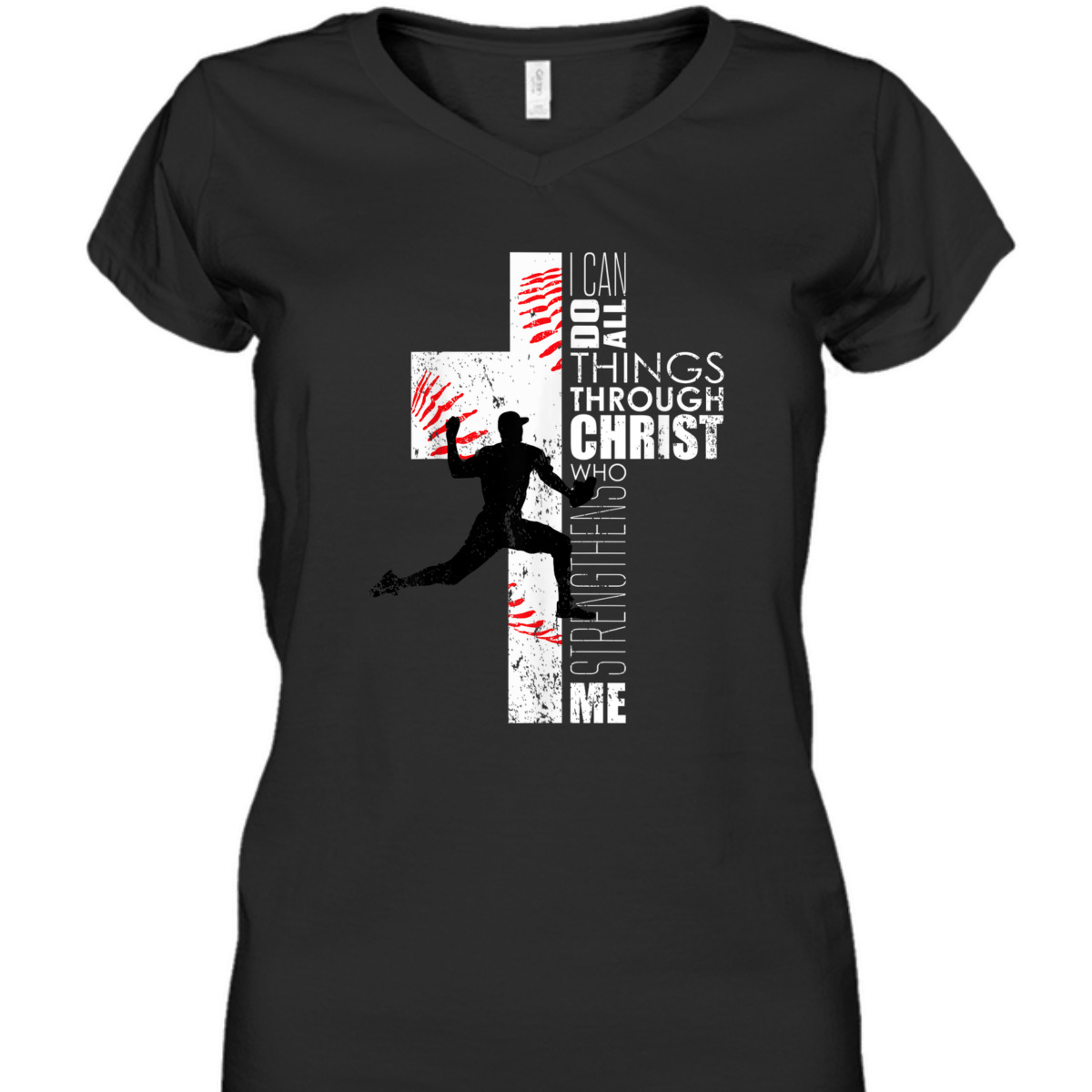 I Can Do All Things Through Christ Philippians 413 Bible Verse T-Shirt Christian Baseball Pitcher I Can Do All Things Through Christ Philippians 413 Bible Verse T-Shirt Christian Baseball Pitcher