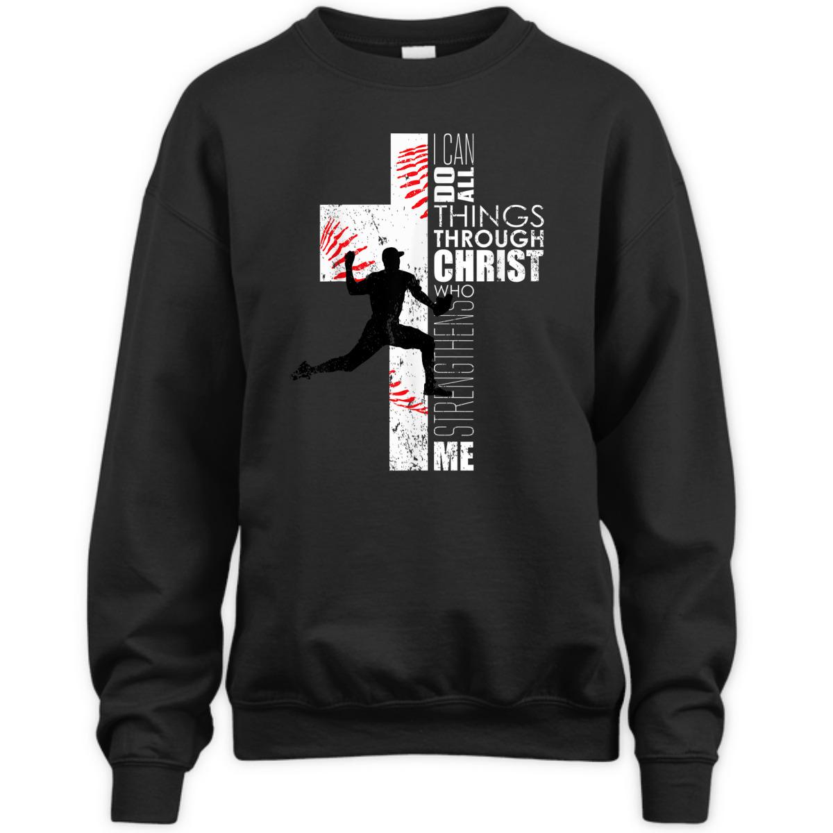 I Can Do All Things Through Christ Philippians 413 Bible Verse T-Shirt Christian Baseball Pitcher I Can Do All Things Through Christ Philippians 413 Bible Verse T-Shirt Christian Baseball Pitcher