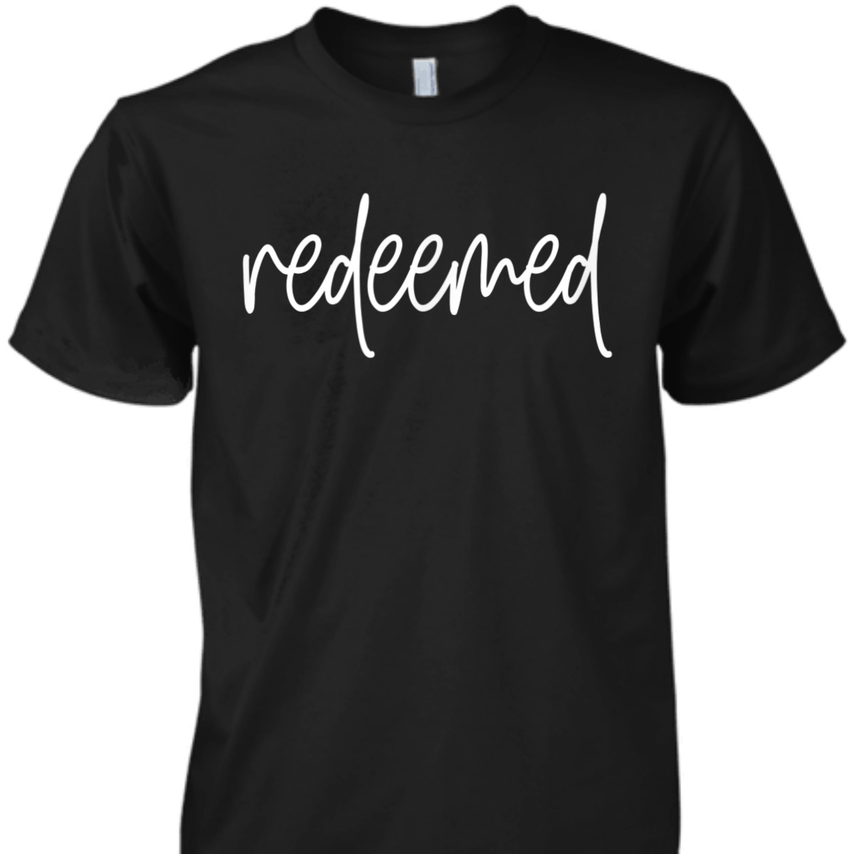 Redeemed Handwritten Christian Religious T-Shirt