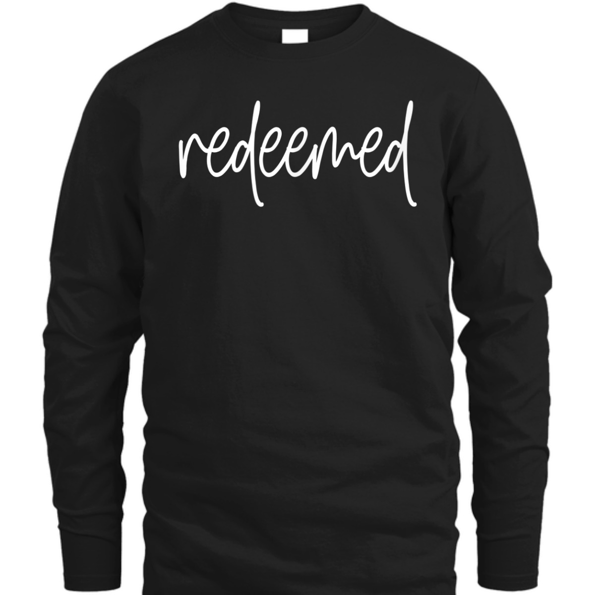 Redeemed Handwritten Christian Religious T-Shirt